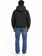 Piumino Seinse Nero con cappuccio GBI1170 NERO SEINSE 