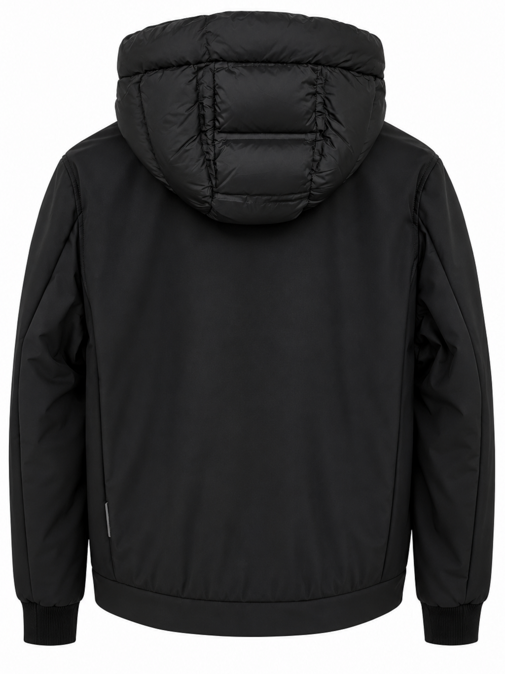 Piumino Seinse Nero con cappuccio GBI1170 NERO SEINSE 