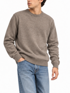 Maglia Seinse Fango girocollo in viscosa MI3330 FANGO SEINSE 