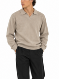 Polo Seinse Beige in maglia MI3336 GREIGE SEINSE 