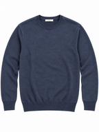 Maglia Seinse Blu girocollo in misto cashmere MI3344 BLU SEINSE 