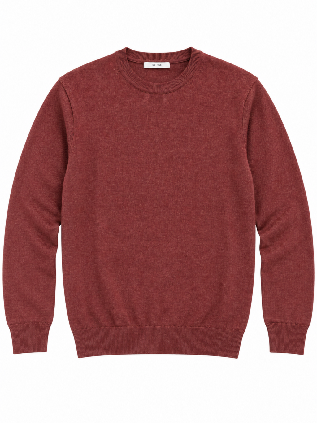 Maglia Seinse Terracotta girocollo in misto cashmere MI3344 TERRACOTTA SEINSE 