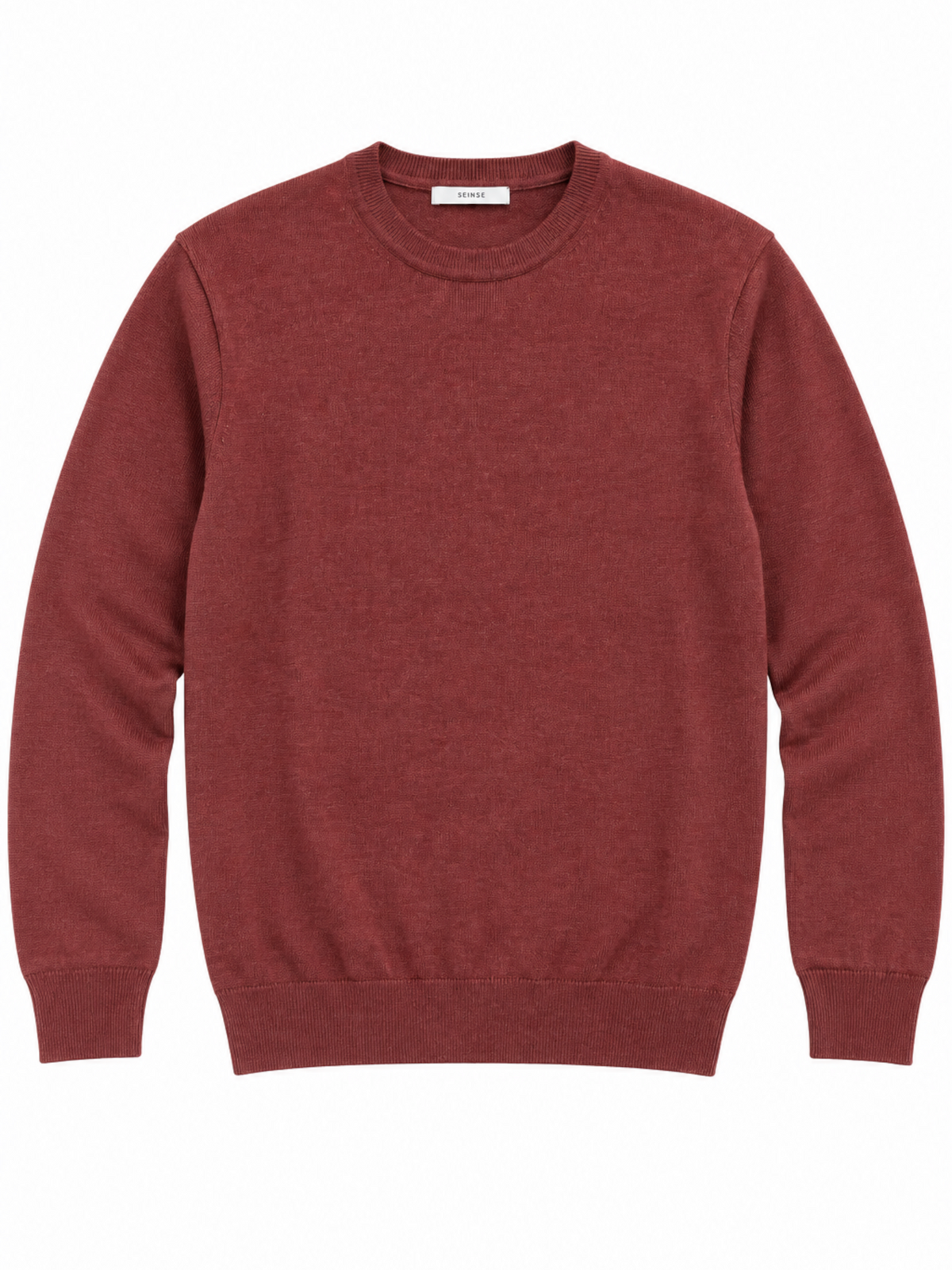 Maglia Seinse Terracotta girocollo in misto cashmere MI3344 TERRACOTTA SEINSE 