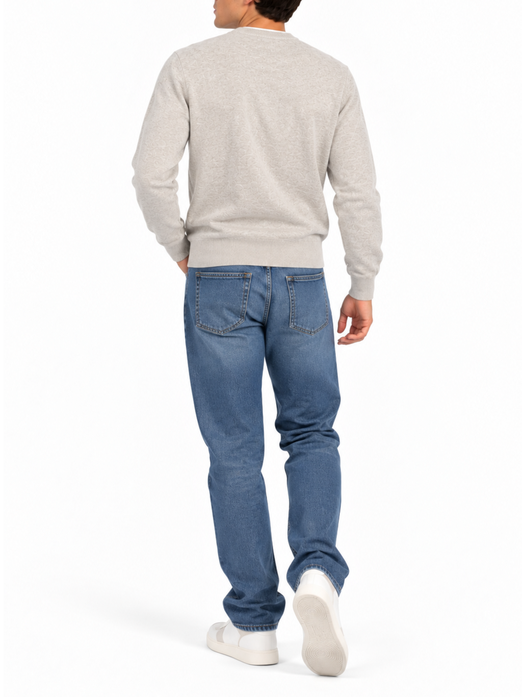 Maglia Seinse Beige doppio collo MI3358 BEIGE SEINSE 