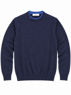 Maglia Seinse Blu doppio collo MI3358 BLU SEINSE 