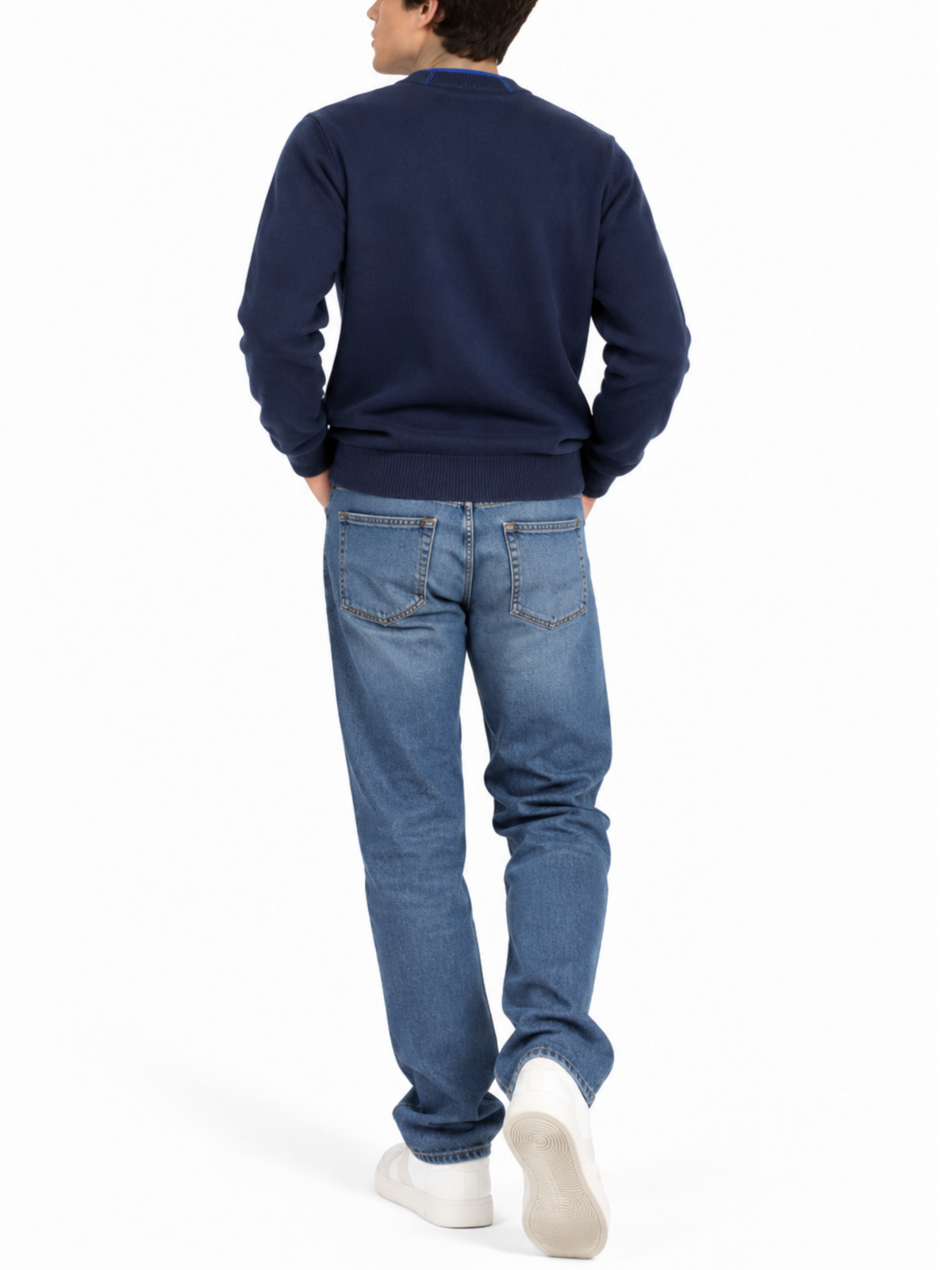 Maglia Seinse Blu doppio collo MI3358 BLU SEINSE 