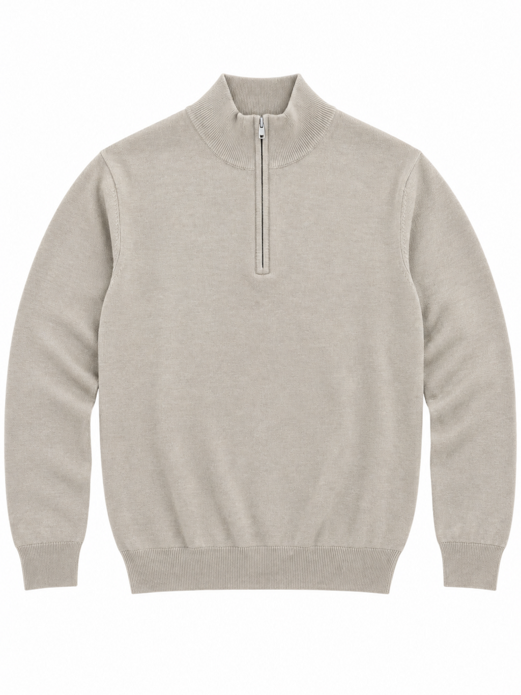Maglia Seinse Beige mezza zip MI3371 GREIGE SEINSE 