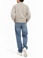 Maglia Seinse Beige mezza zip MI3371 GREIGE SEINSE 