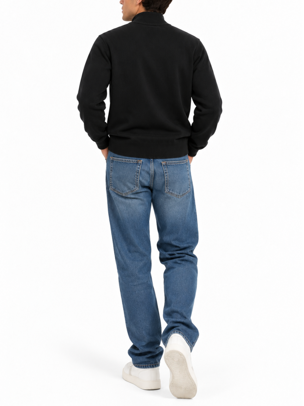 Maglia Seinse Nero mezza zip MI3371 NERO SEINSE 