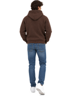 Felpa in maglia Seinse Moro con cappuccio MI3376 MORO SEINSE 
