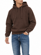 Felpa in maglia Seinse Moro con cappuccio MI3376 MORO SEINSE 