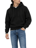 Felpa in maglia Seinse Nero con cappuccio MI3376 NERO SEINSE 