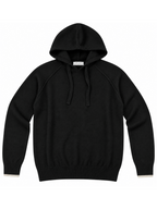 Felpa in maglia Seinse Nero con cappuccio MI3376 NERO SEINSE 