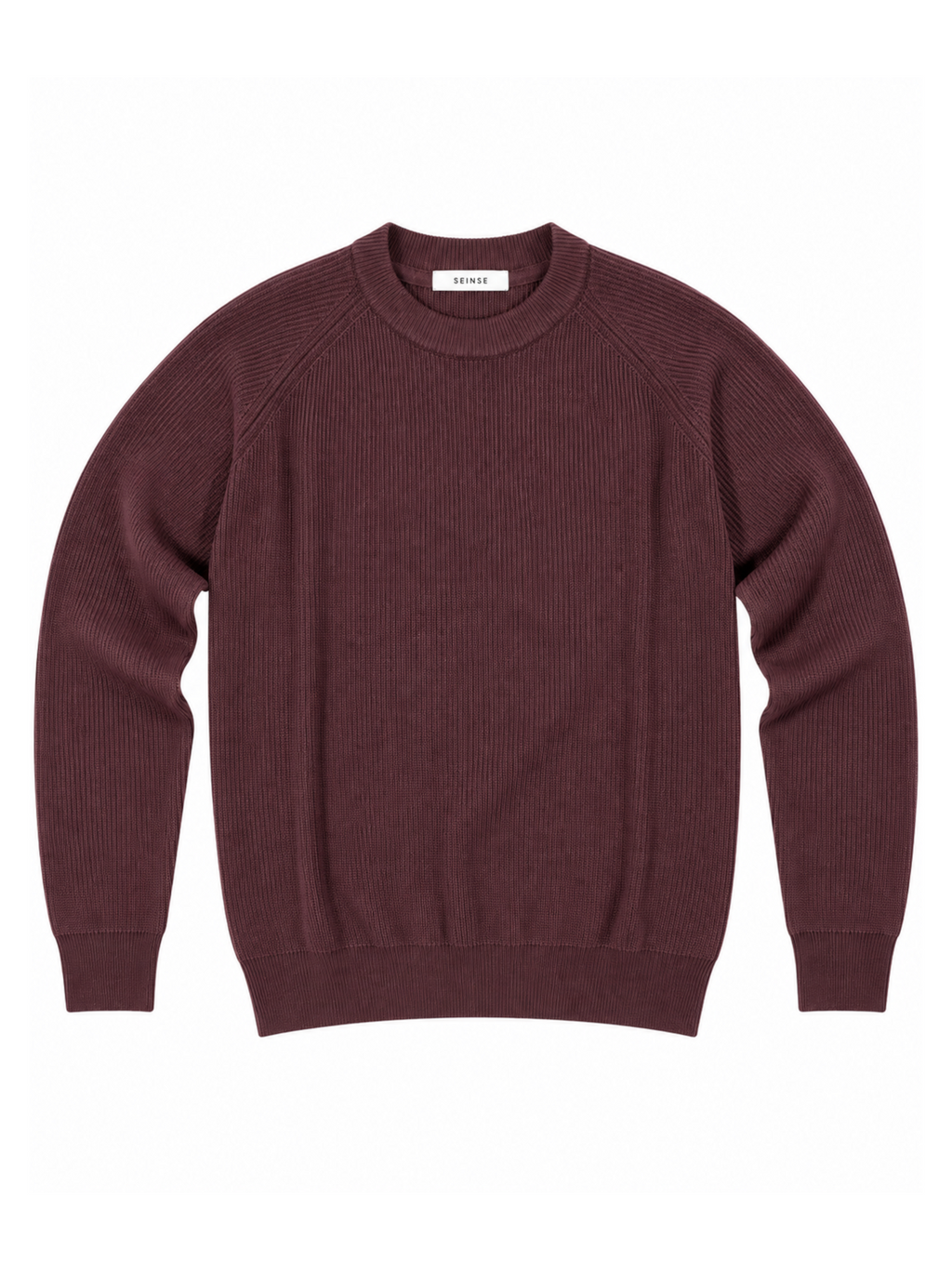 Maglia Seinse Melanzana a costine MI3386 MELANZANA SEINSE 