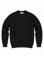 Maglia Seinse Nero a costine MI3386 NERO SEINSE 