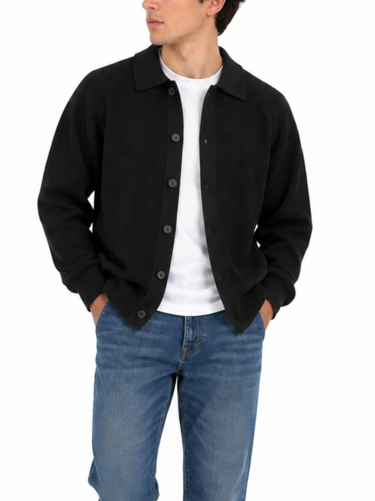 Cardigan Seinse Nero polo MI3390 NERO SEINSE 