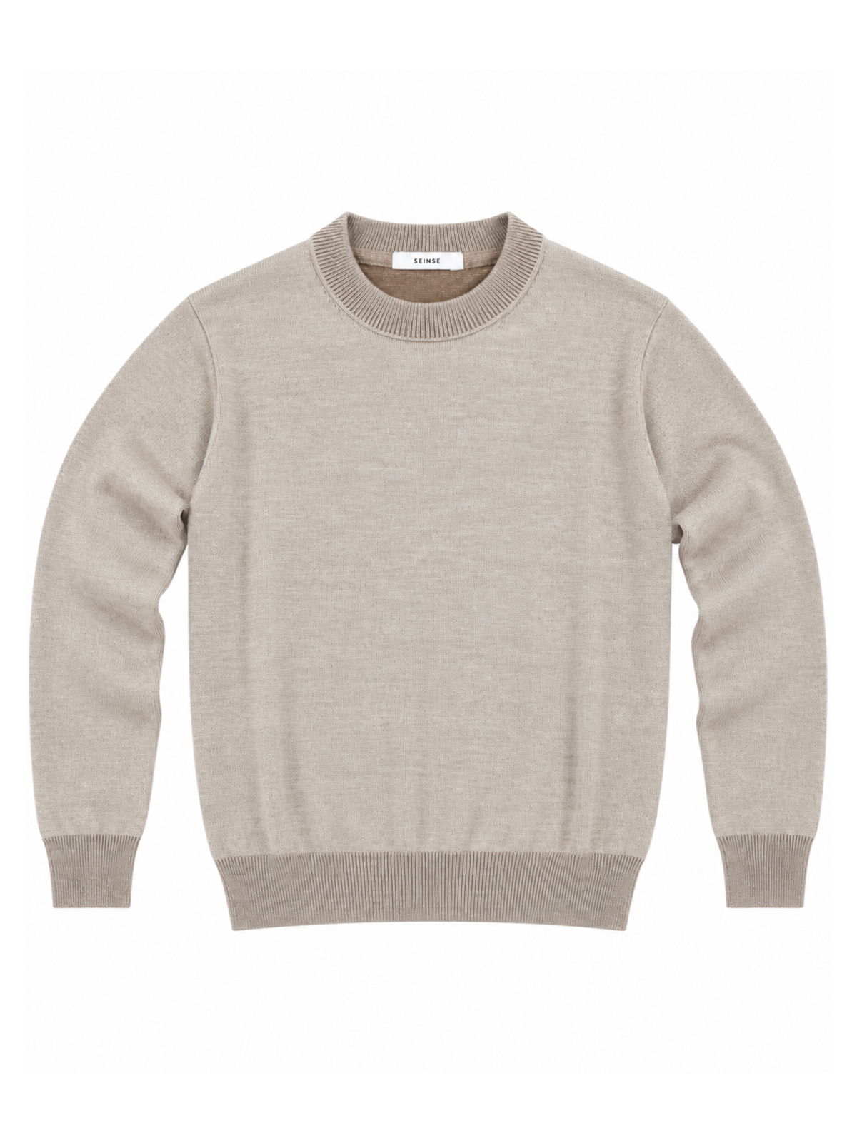 Maglia Seinse Beige girocollo vanise MI3399 BEIGE SEINSE 