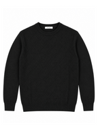 Maglia Seinse Nero lavorata MI3410 NERO SEINSE 