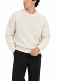 Maglia Seinse Panna lavorata MI3410 OFF WHITE SEINSE 