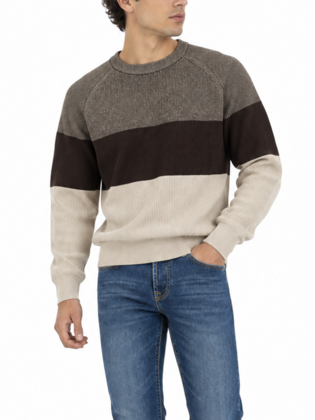 Maglia Seinse Moro Beige riga MI3447 MORO SEINSE 