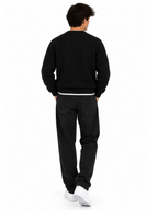 Maglia Seinse Nero in lana merino MI3482 NERO SEINSE 