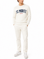 Maglia Superculture Bianco St Moritzgirocollo AK7019 BIANCO SUPERCULTURE 