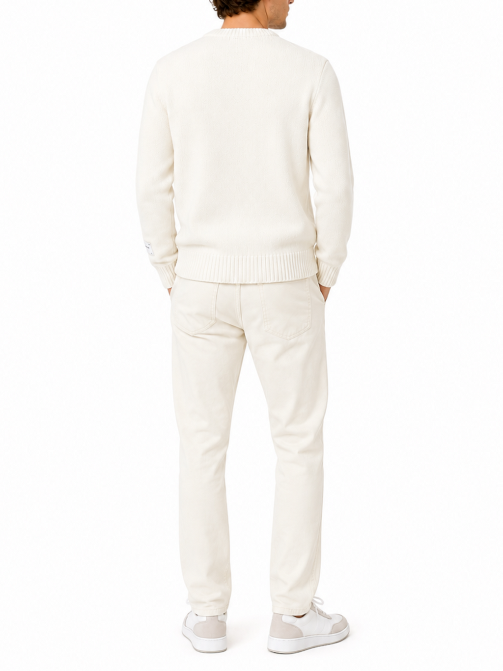 Maglia Superculture Bianco St Moritzgirocollo AK7019 BIANCO SUPERCULTURE 