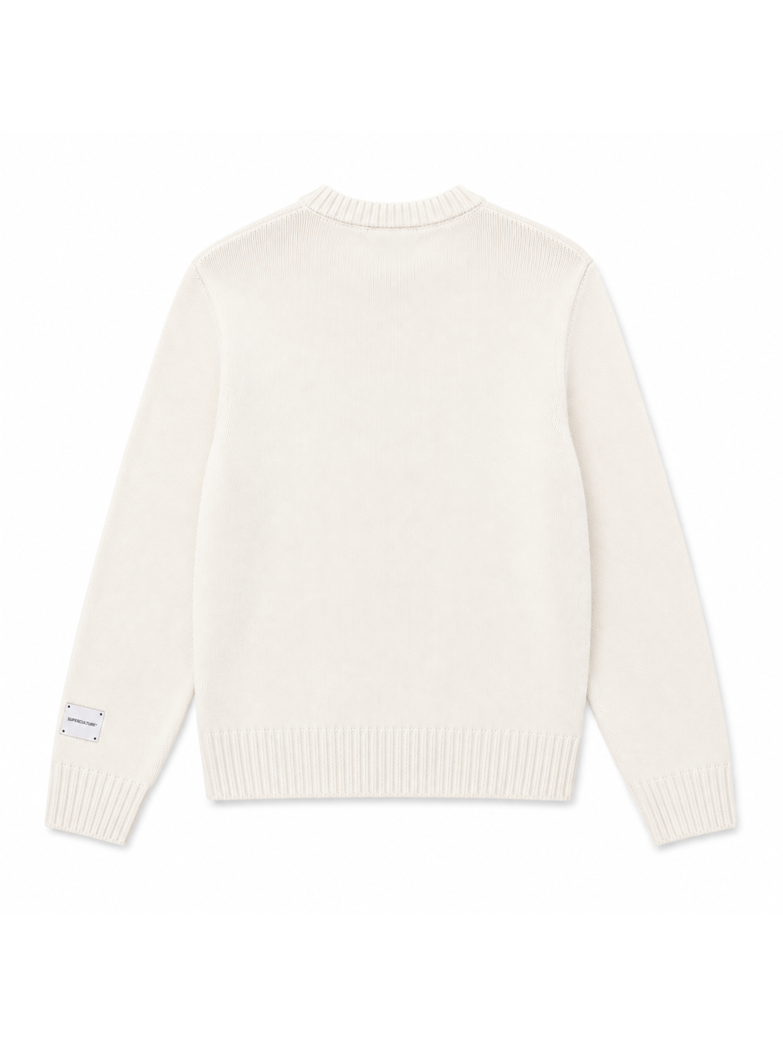 Maglia Superculture Bianco St Moritzgirocollo AK7019 BIANCO SUPERCULTURE 