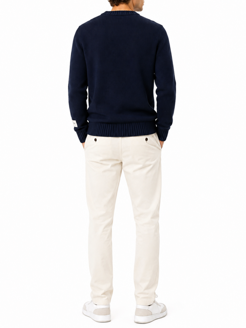 Maglia Superculture Blu Orsacchiotto girocollo AK7043 BLU SUPERCULTURE 