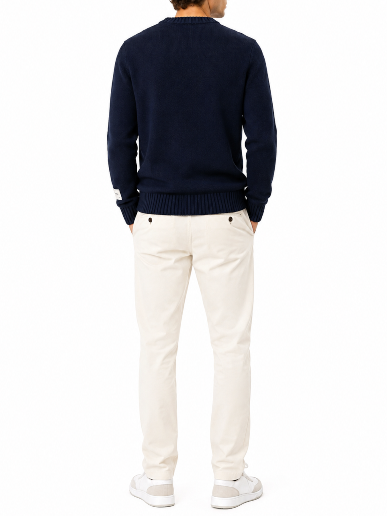 Maglia Superculture Blu Orsacchiotto girocollo AK7043 BLU SUPERCULTURE 