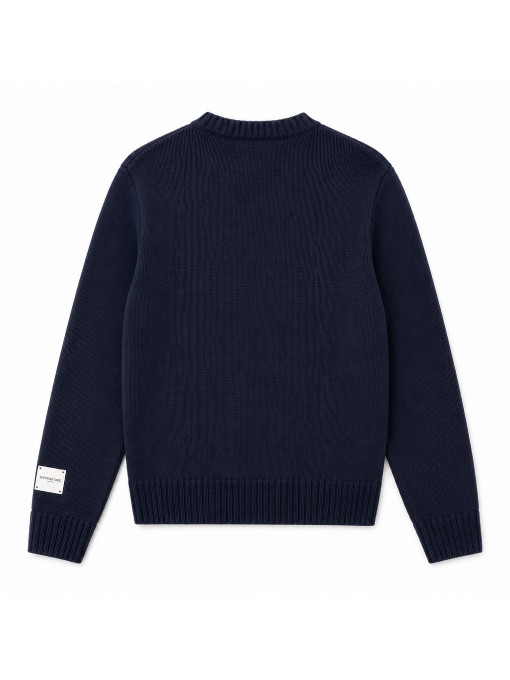 Maglia Superculture Blu Orsacchiotto girocollo AK7043 BLU SUPERCULTURE 