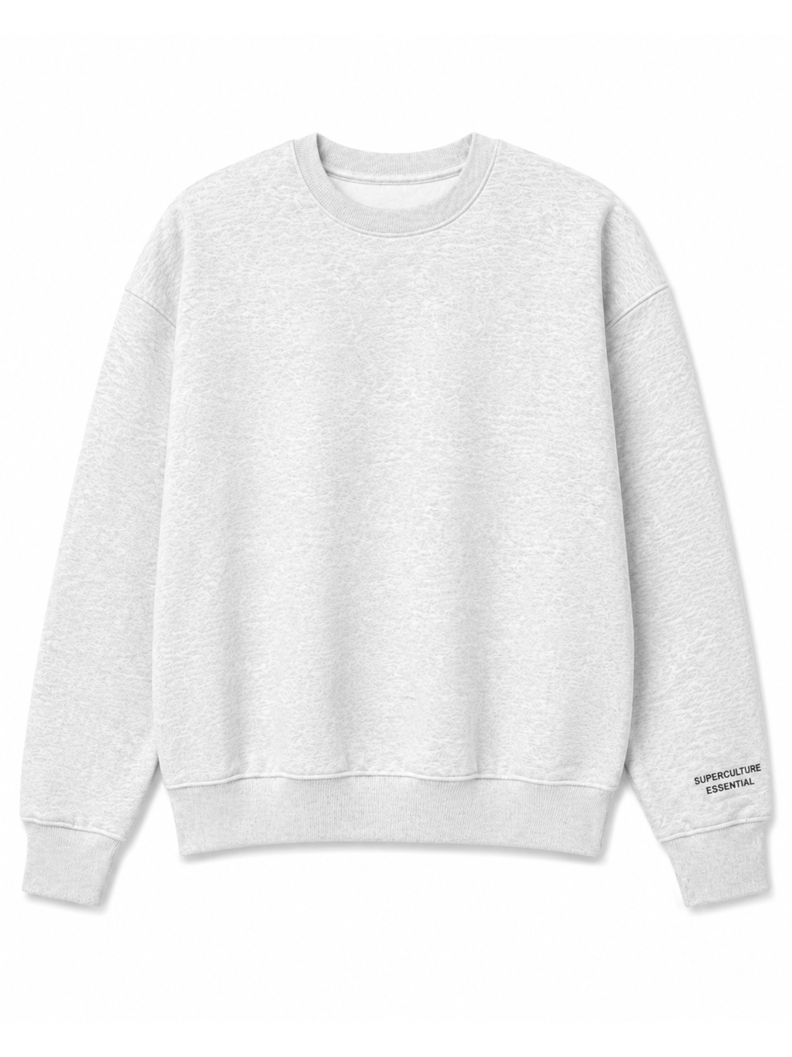 Felpa Superculture Grigio Over girocollo BLAKE GRIGIO SUPERCULTURE 