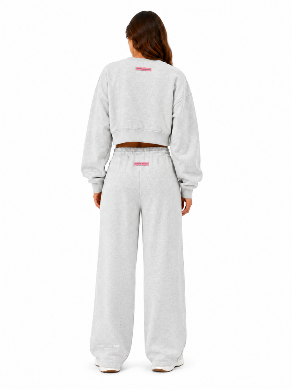 Pantalone Superculture Grigio in felpa over DEMI GRIGIO SUPERCULTURE 