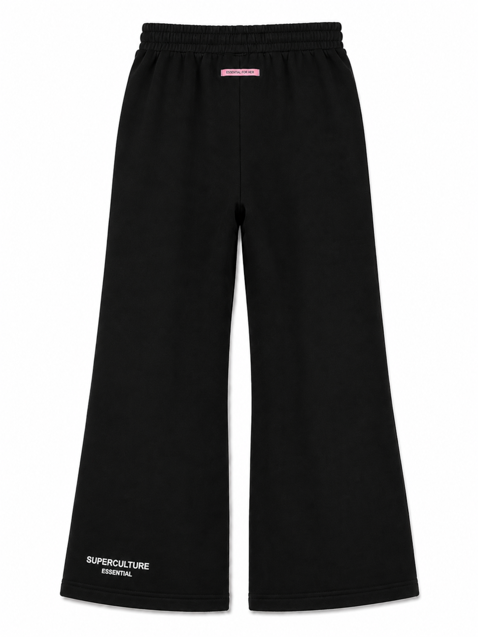 Pantalone Superculture Nero in felpa over DEMI NERO SUPERCULTURE 