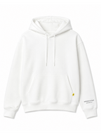 Felpa Superculture Bianco Boxy fit con cappuccio DENNIS BIANCO SUPERCULTURE 