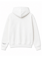 Felpa Superculture Bianco Boxy fit con cappuccio DENNIS BIANCO SUPERCULTURE 