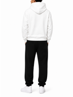 Felpa Superculture Bianco Boxy fit con cappuccio DENNIS BIANCO SUPERCULTURE 