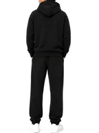 Pantalone Superculture Nero James largo in felpa JAMES NERO SUPERCULTURE 
