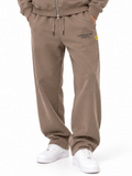 Pantalone Superculture Tortora James largo in felpa JAMES TORTORA SUPERCULTURE 