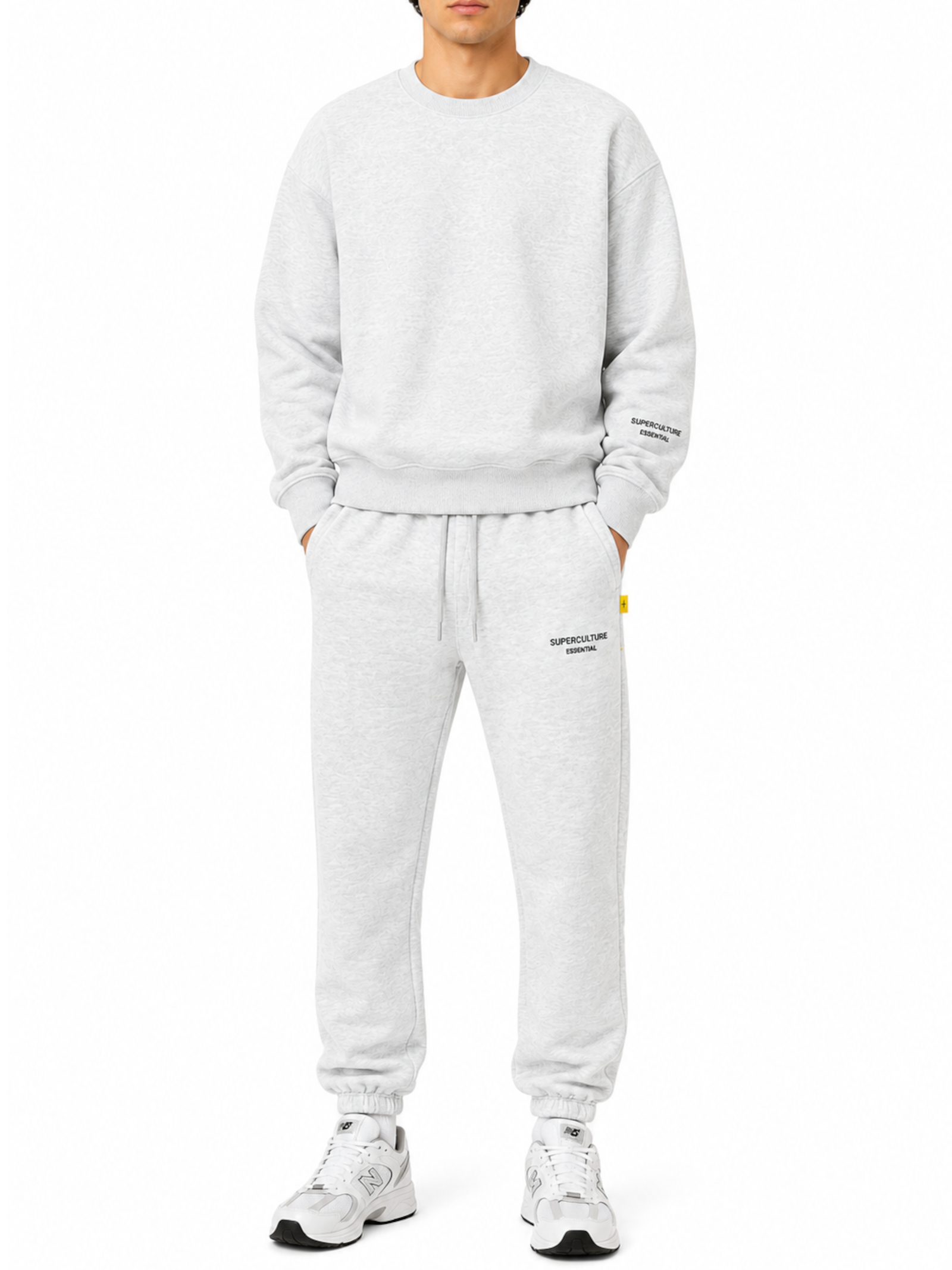 Pantalone Superculture Grigio in felpa basic JOG GRIGIO SUPERCULTURE 