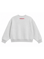 Felpa Superculture Grigia cropped LINSEY GRIGIO SUPERCULTURE 