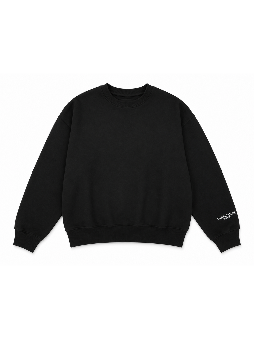 Felpa Superculture Nera cropped LINSEY NERO SUPERCULTURE 