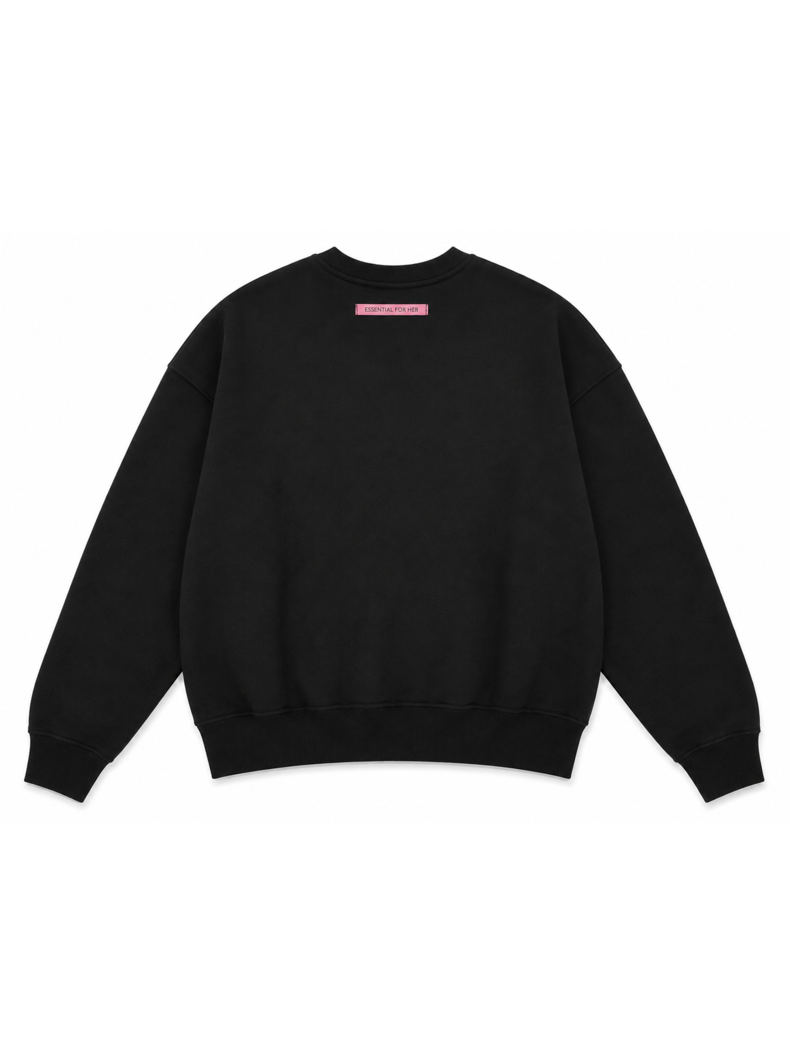 Felpa Superculture Nera cropped LINSEY NERO SUPERCULTURE 