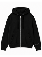 Felpa Superculture Nero zip cappuccio Boxy fit TRAVIS NERO SUPERCULTURE 