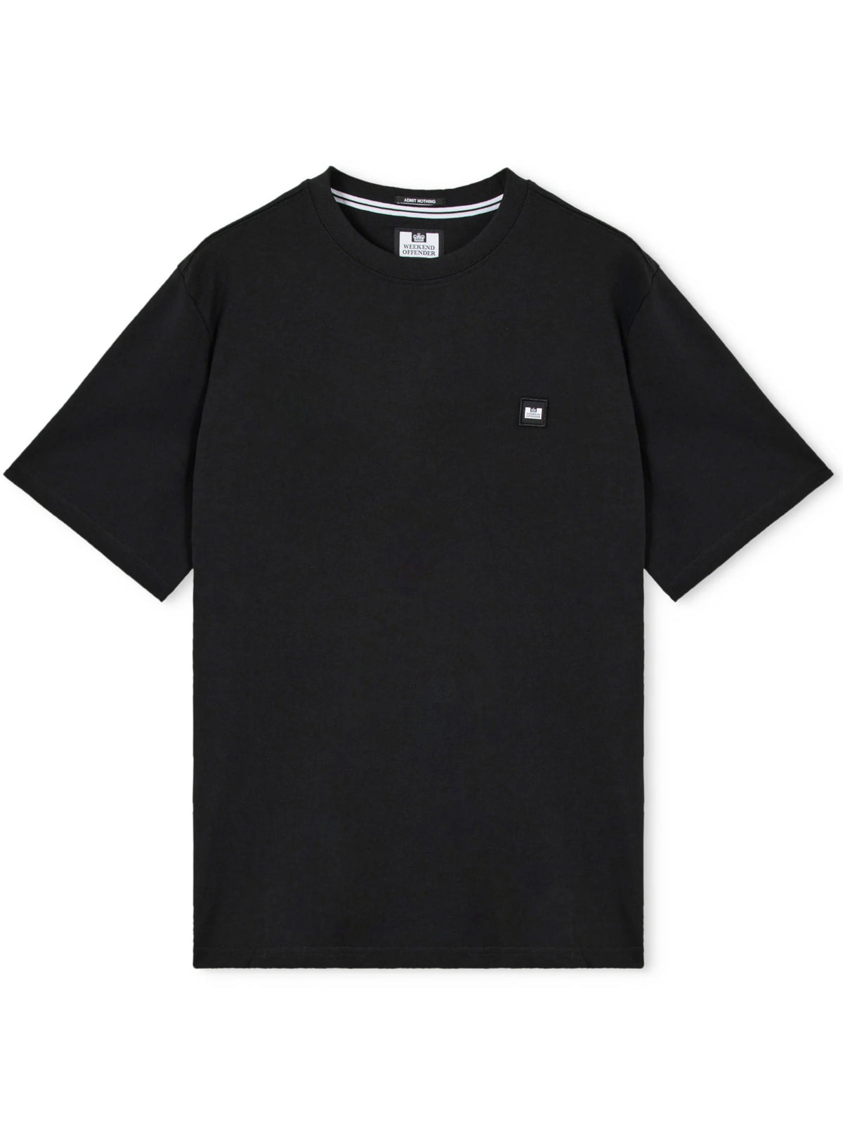 T-shirt Weekend Offender Nero con patch BROOKLANDS BLACK WEEKEND OFFENDER 