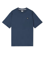 T-shirt Weekend Offender Blu con patch BROOKLANDS LAGOON WEEKEND OFFENDER 