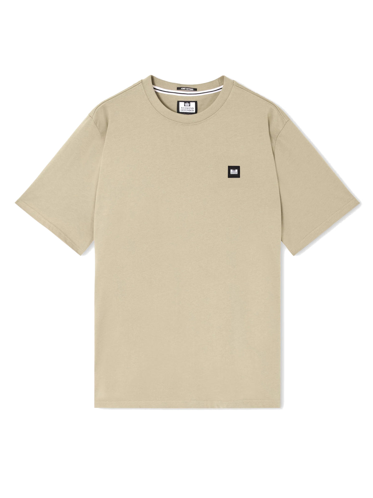 T-shirt Weekend Offender Nocciola con patch BROOKLANDS ROCK WEEKEND OFFENDER 