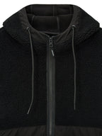 Giubbotto Weekend Offender Nero teddy con cappuccio DEBDEN BLACK WEEKEND OFFENDER 