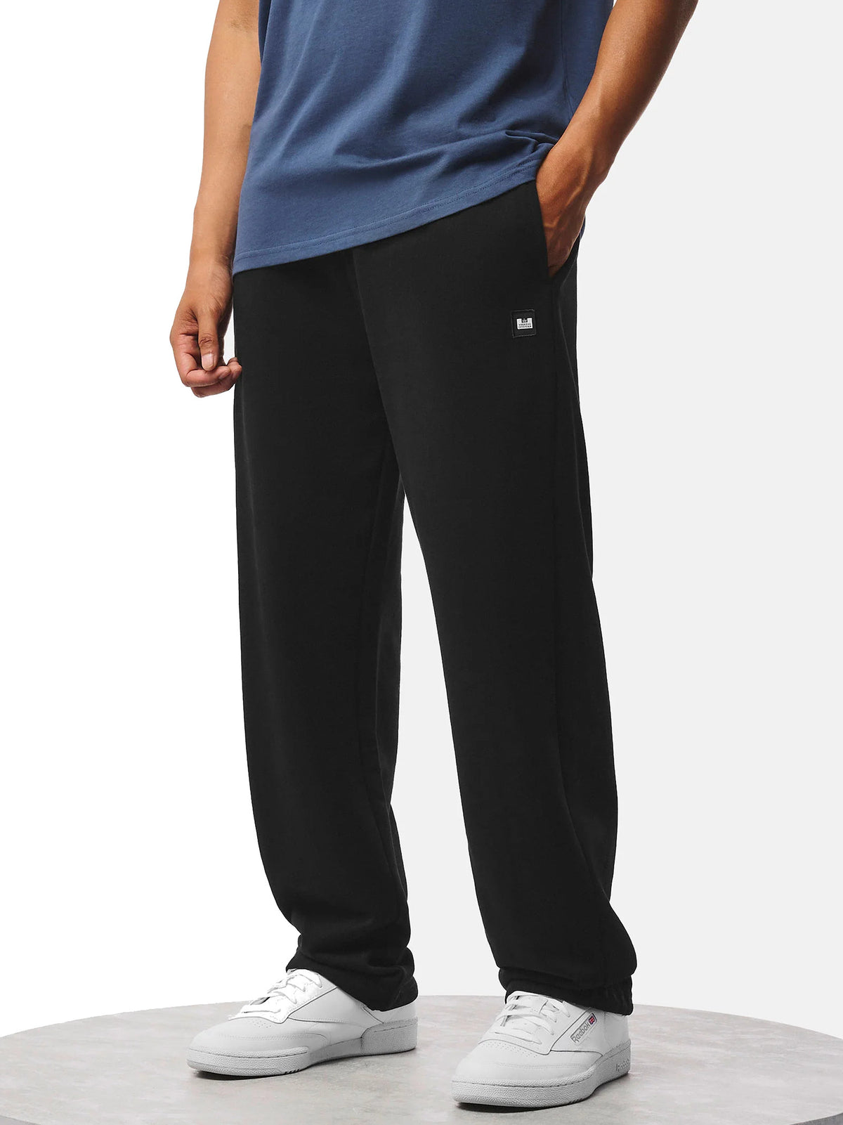 Pantalone Weekend Offender Nero in felpa senza polsini HOCEIMA BLACK WEEKEND OFFENDER 