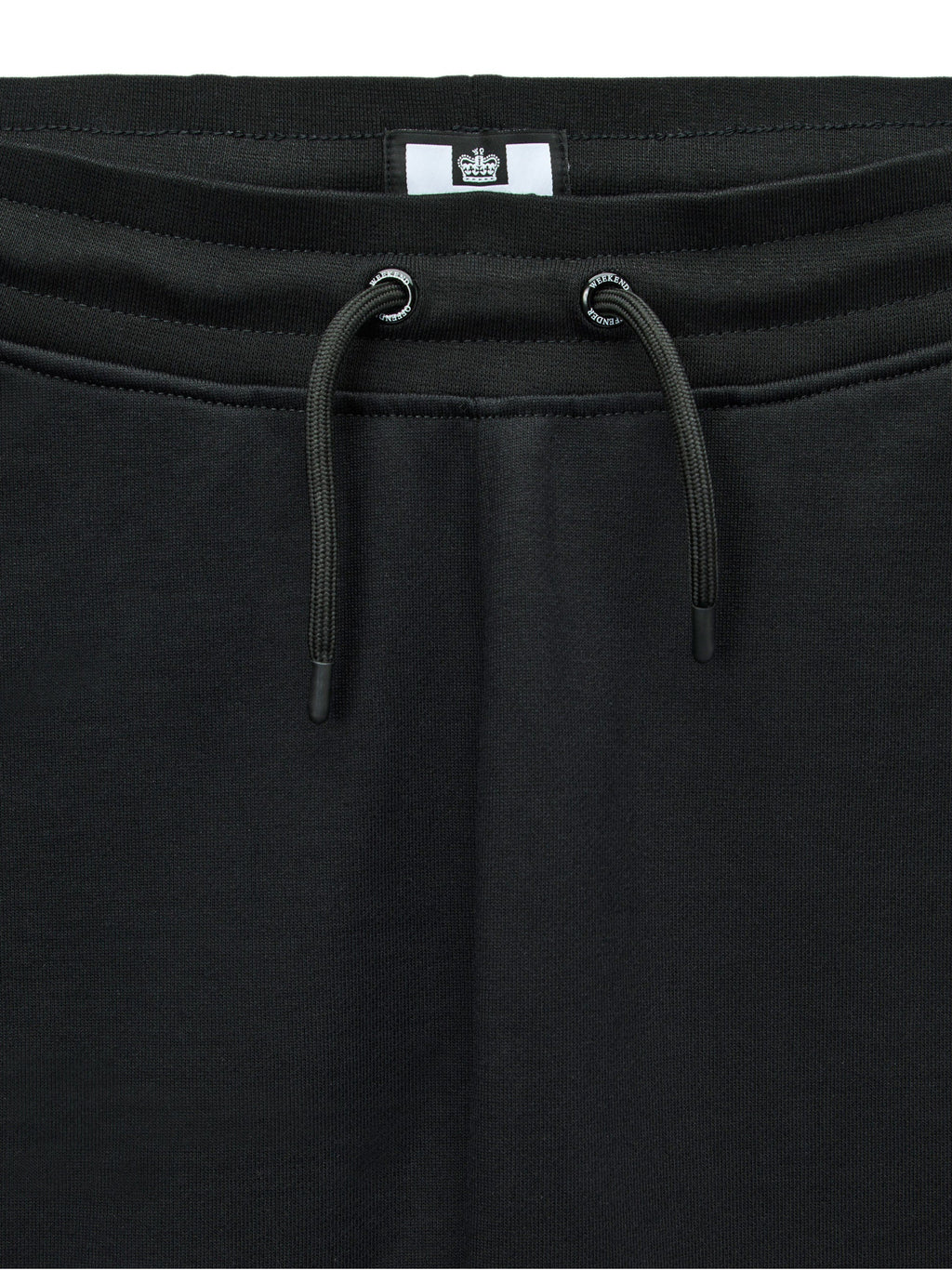 Pantalone Weekend Offender Nero in felpa senza polsini HOCEIMA BLACK WEEKEND OFFENDER 